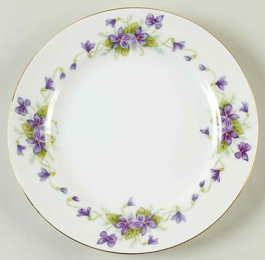Viola Bread & Butter Plate by Wentworth-1