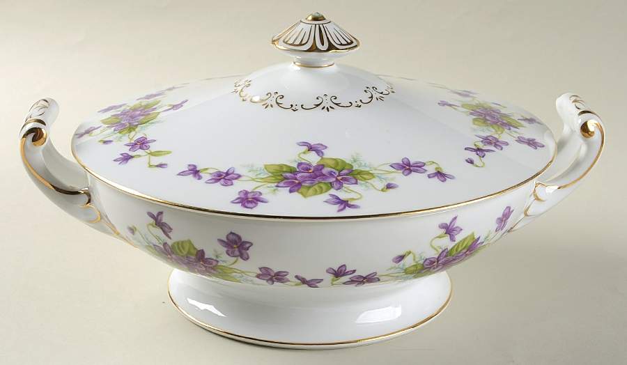 Viola 10" Round Vegetable Bowl by Wentworth-1