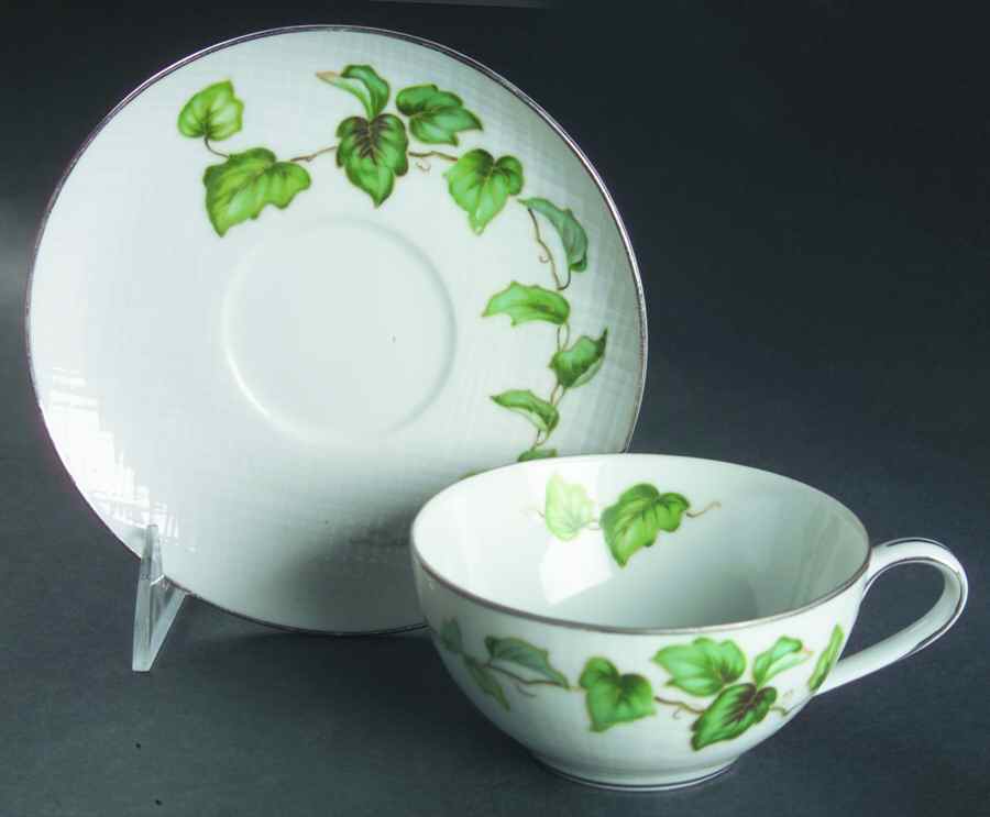 Virginia Flat Cup & Saucer Set by Wentworth-1