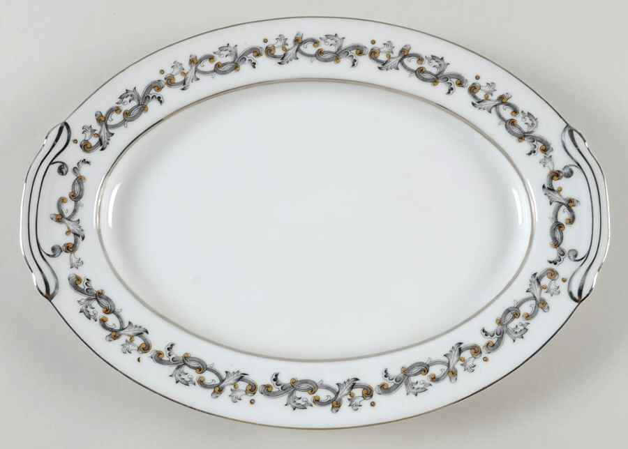 Windsor 12" Oval Serving Platter by Wentworth-1