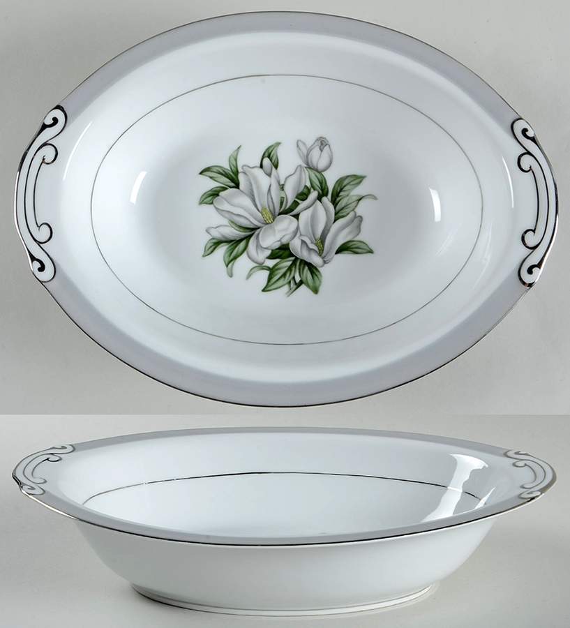 Yolanda 10" Oval Vegetable Bowl by Wentworth-1