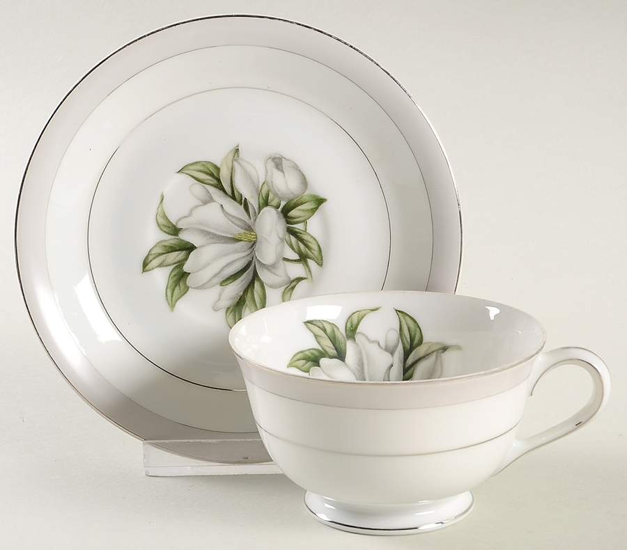 Yolanda Footed Cup & Saucer Set by Wentworth-1