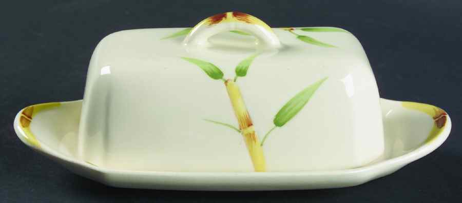 Bambu Cream 1/4 Lb Covered Butter by Weil Ware-1