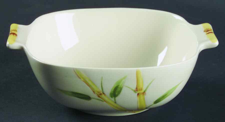 Bambu Cream Lugged Cereal Bowl by Weil Ware-1