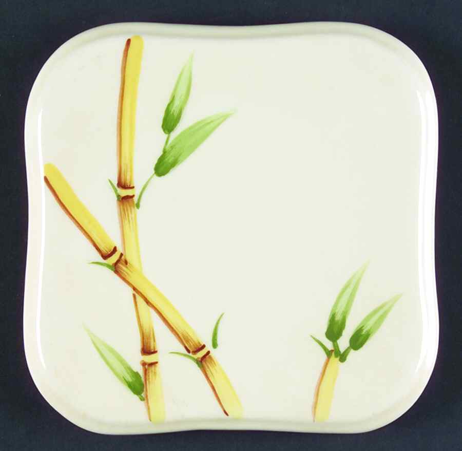 Bambu Cream Tea Tile by Weil Ware-1
