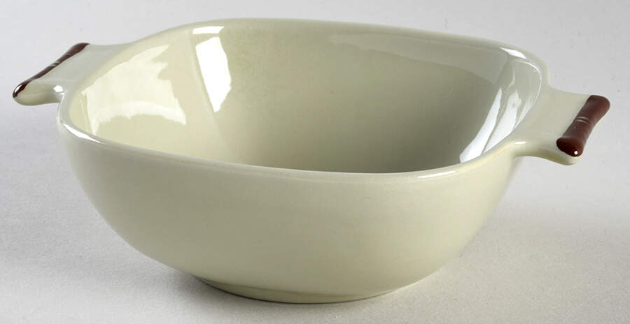 Blossom Celadon Lugged Cereal Bowl by Weil Ware-1