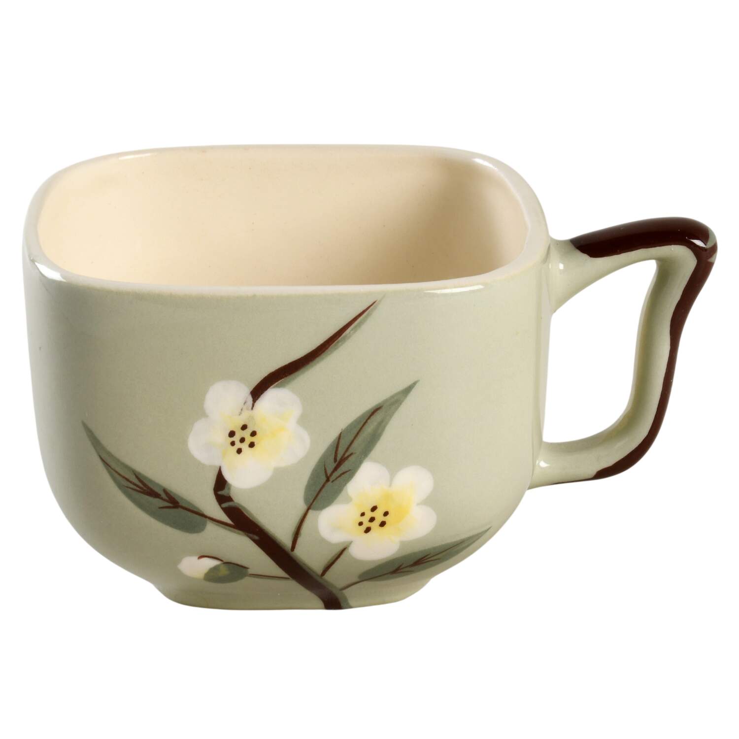 Blossom Celadon Snack Cup by Weil Ware-1
