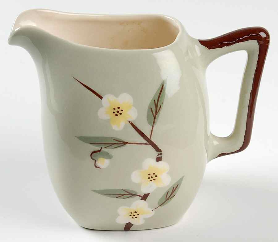 Blossom Celadon 16 Oz Pitcher by Weil Ware-1