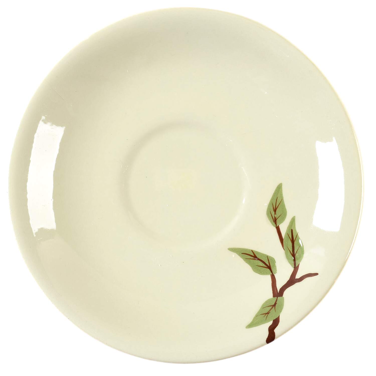 Brentwood Celadon Saucer by Weil Ware-1