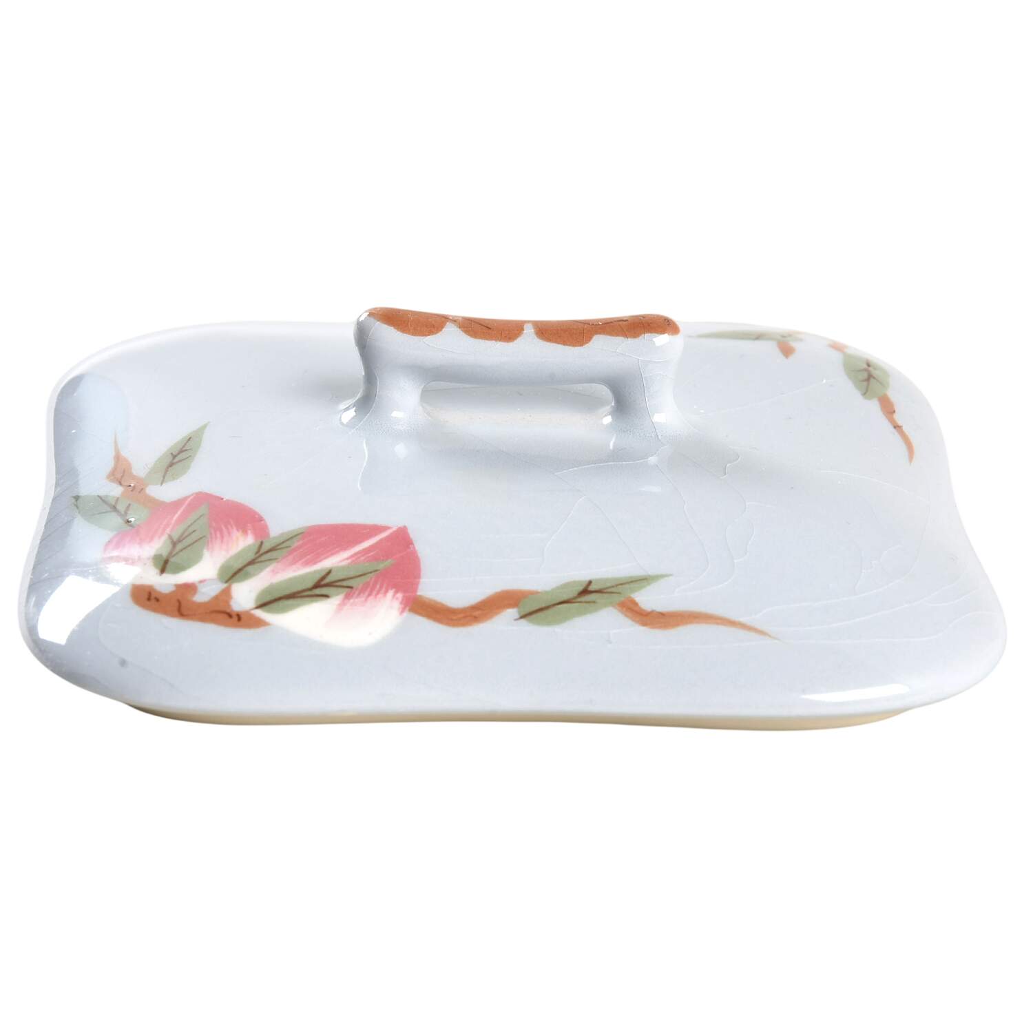Mango Lid for Covered Soup Bowl by Weil Ware-1