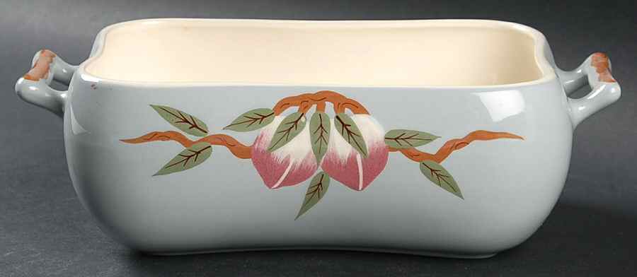 Mango Rectangular Vegetable Bowl No Lid by Weil Ware-1