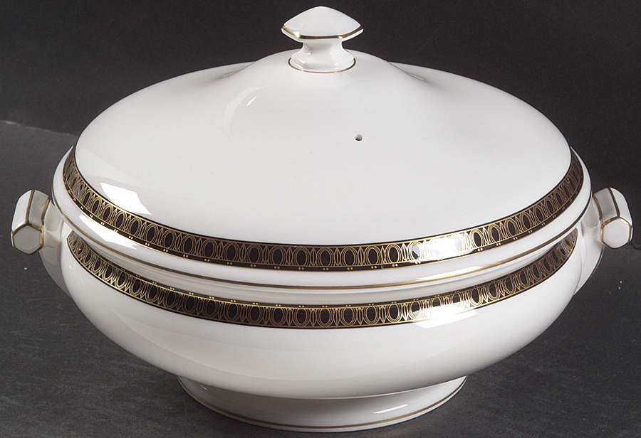 Ashworth Round Covered Vegetable by Waterford China-1