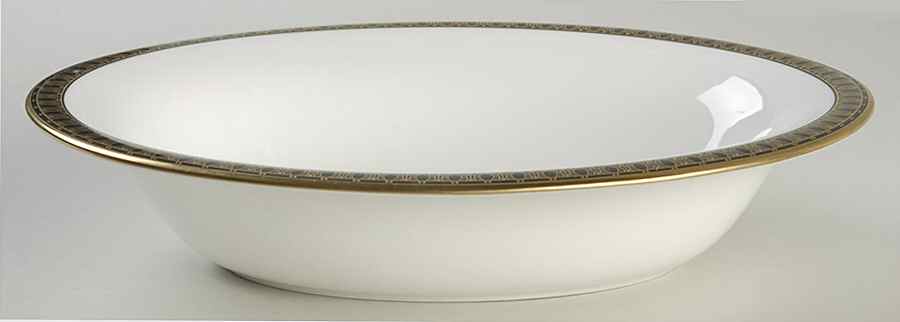 Ashworth 9" Oval Vegetable Bowl by Waterford China-1