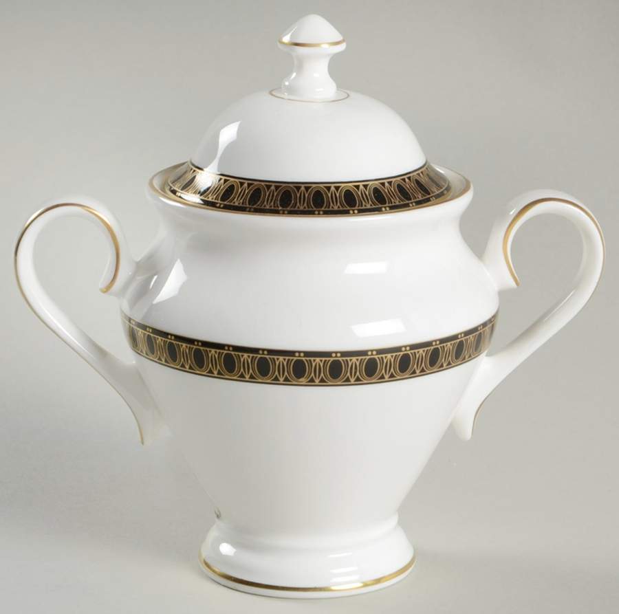 Ashworth Sugar Bowl & Lid by Waterford China-1