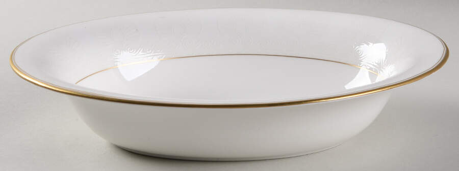 Cardiffe 9" Oval Vegetable Bowl by Waterford China-1