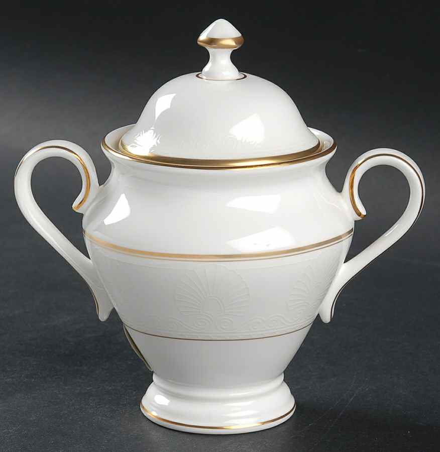 Cardiffe Sugar Bowl & Lid by Waterford China-1