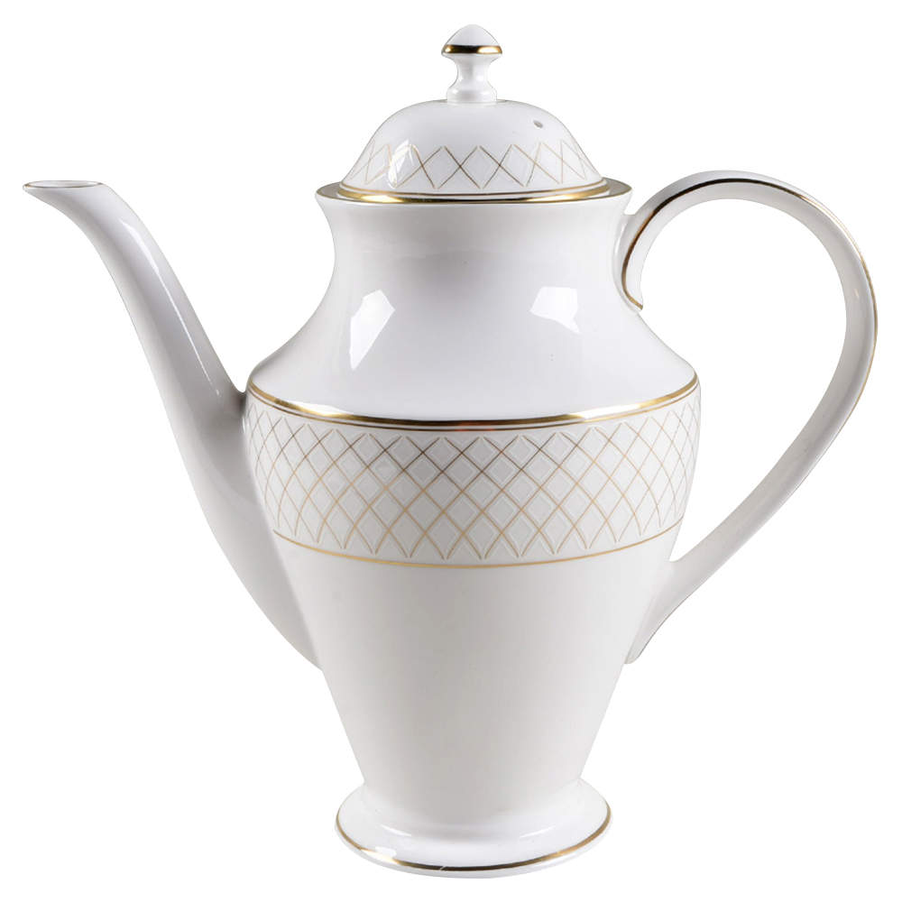 Crosshaven Tea/Coffee Pot & Lid by Waterford China-1