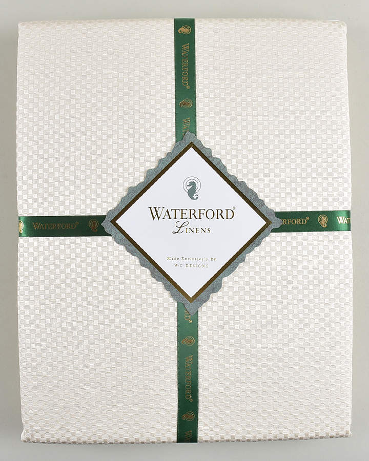 Crosshaven 70" x 126" Oblong Tablecloth by Waterford China-1