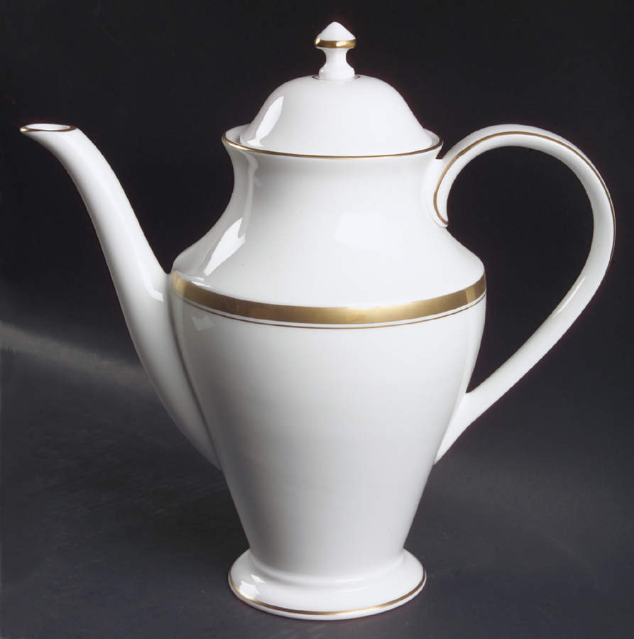 Harcourt Tea/Coffee Pot & Lid by Waterford China-1