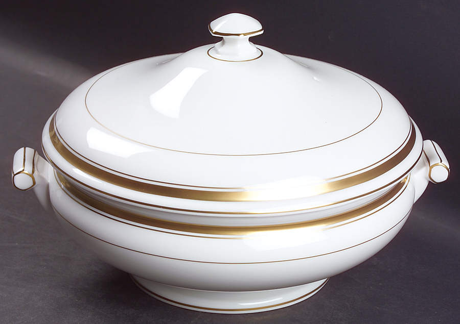 Harcourt Round Covered Vegetable by Waterford China-1