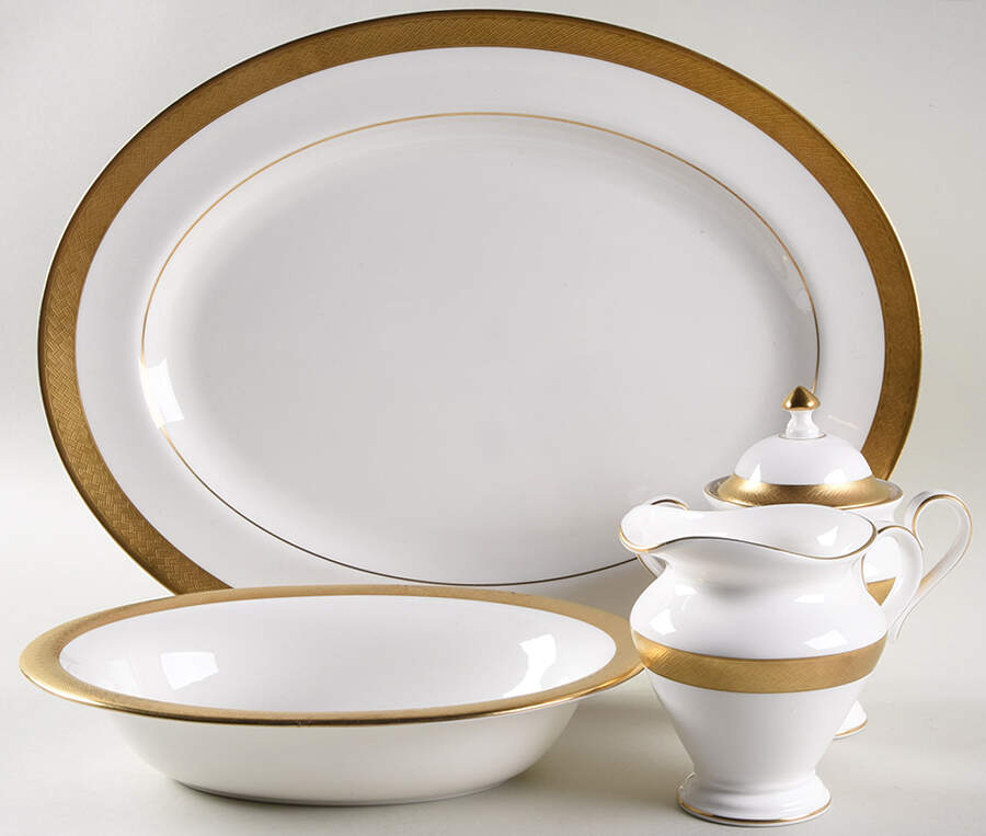 Kells Gold 5 Piece Hostess Set by Waterford China-1