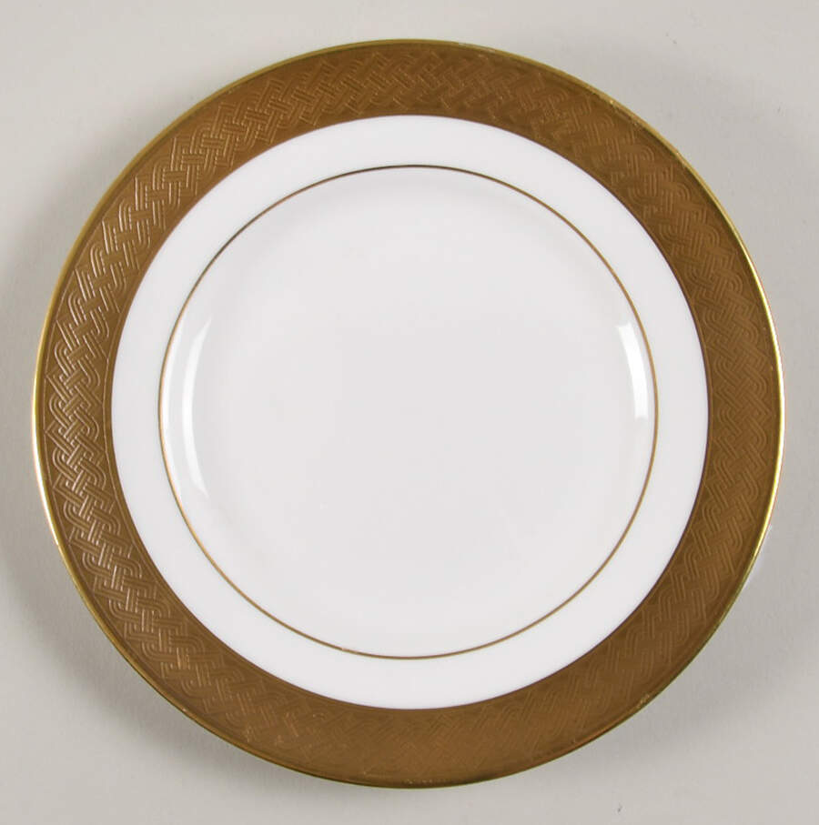 Kells Gold Bread & Butter Plate by Waterford China-1