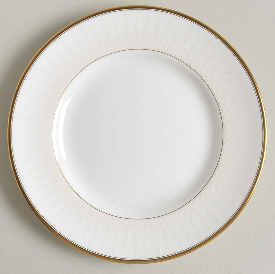 Lismore Gold Bread & Butter Plate by Waterford China-1