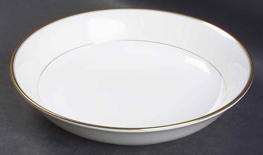 Lismore Gold 7" Individual Pasta Bowl by Waterford China-1