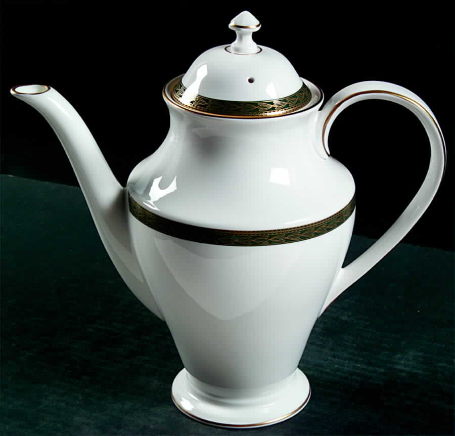 Longfield Tea/Coffee Pot & Lid by Waterford China-1