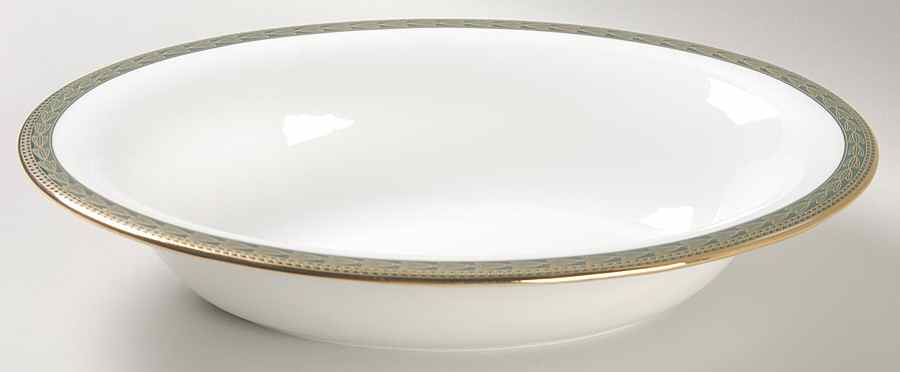 Longfield 9" Oval Vegetable Bowl by Waterford China-1