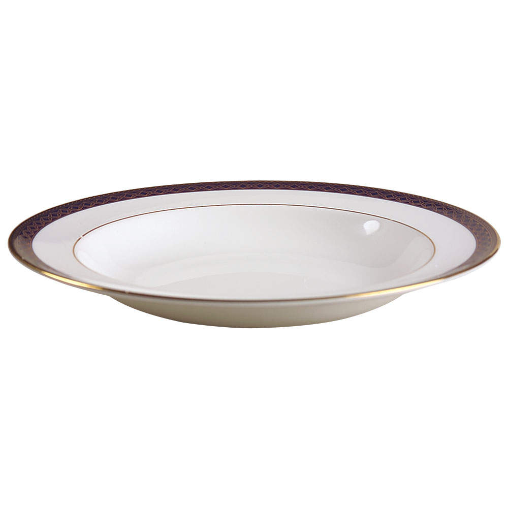 Powerscourt Large Rim Soup Bowl by Waterford China-1