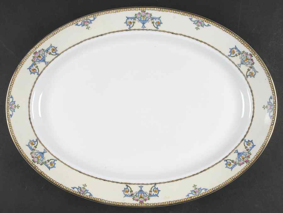 Cameo 16" Oval Serving Platter by Wheelock-1