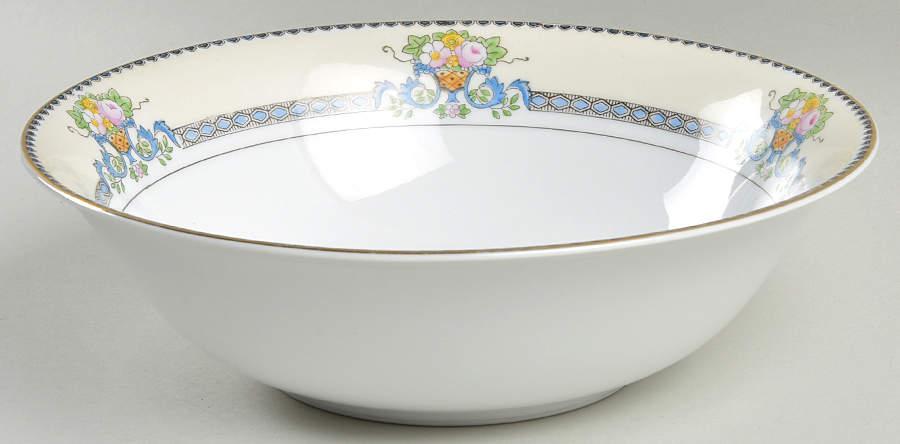 Floret 8" Round Vegetable Bowl by Wheelock-1