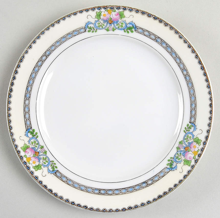 Floret Bread & Butter Plate by Wheelock-1