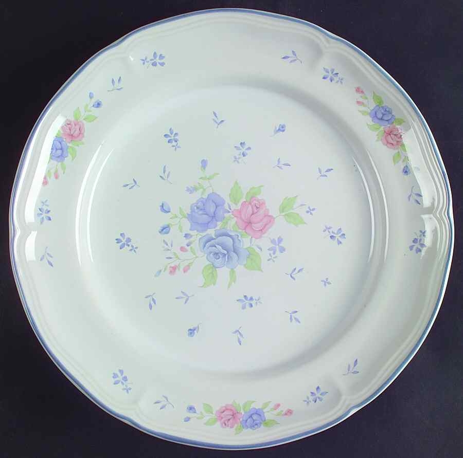 Blue Ashley Dinner Plate by Windsor & Browne-1
