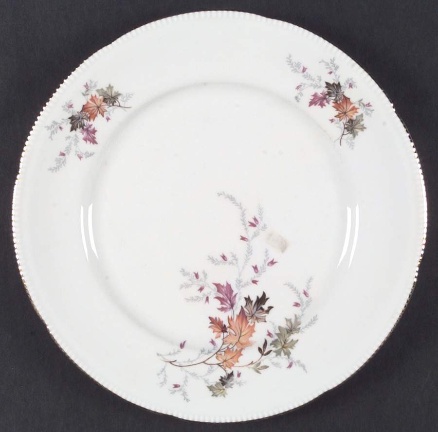 Autumn (Rim, Gold Trim) Dinner Plate by Winterling - Bavaria-1