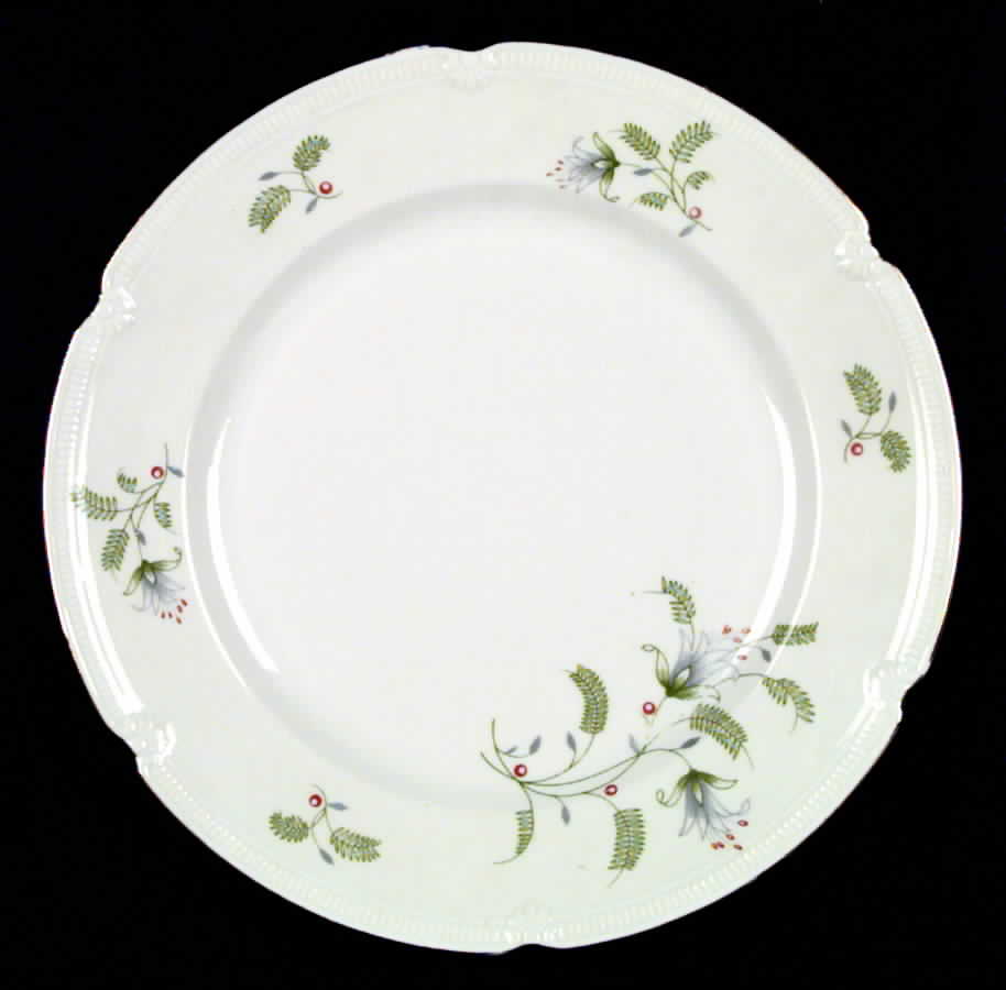B. Fern (Scalloped) Dinner Plate by Winterling - Bavaria-1