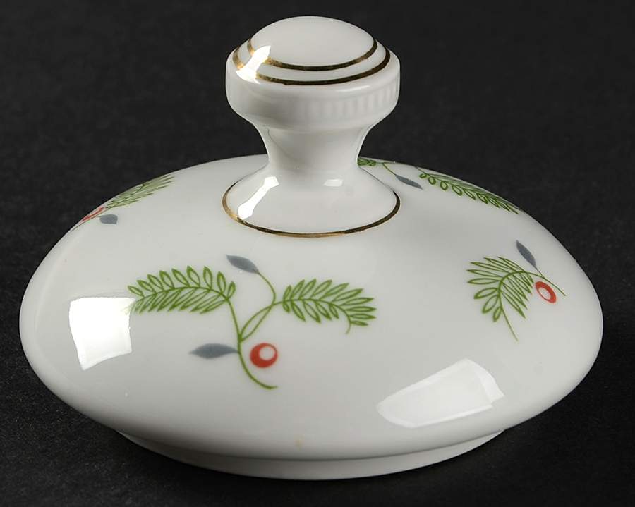 B. Fern (Scalloped) Lid for Sugar Bowl by Winterling - Bavaria-1