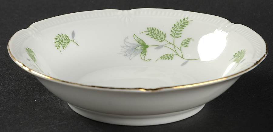 B. Fern (Scalloped) Fruit/Dessert (Sauce) Bowl by Winterling - Bavaria-1
