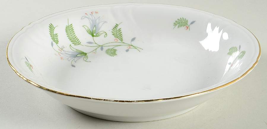 B. Fern (Scalloped) Coupe Soup Bowl by Winterling - Bavaria-1