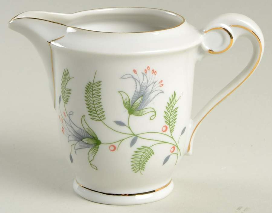 B. Fern (Smooth) Mini Creamer by Winterling - Bavaria-1
