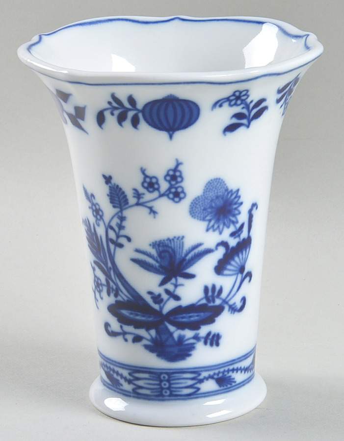 Blue Onion 5" Vase by Winterling - Bavaria-1
