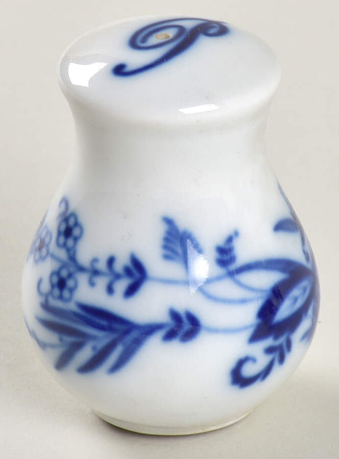 Blue Onion Pepper Shaker by Winterling - Bavaria-1