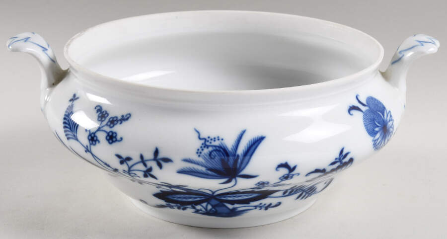 Blue Onion Round Vegetable No Lid by Winterling - Bavaria-1