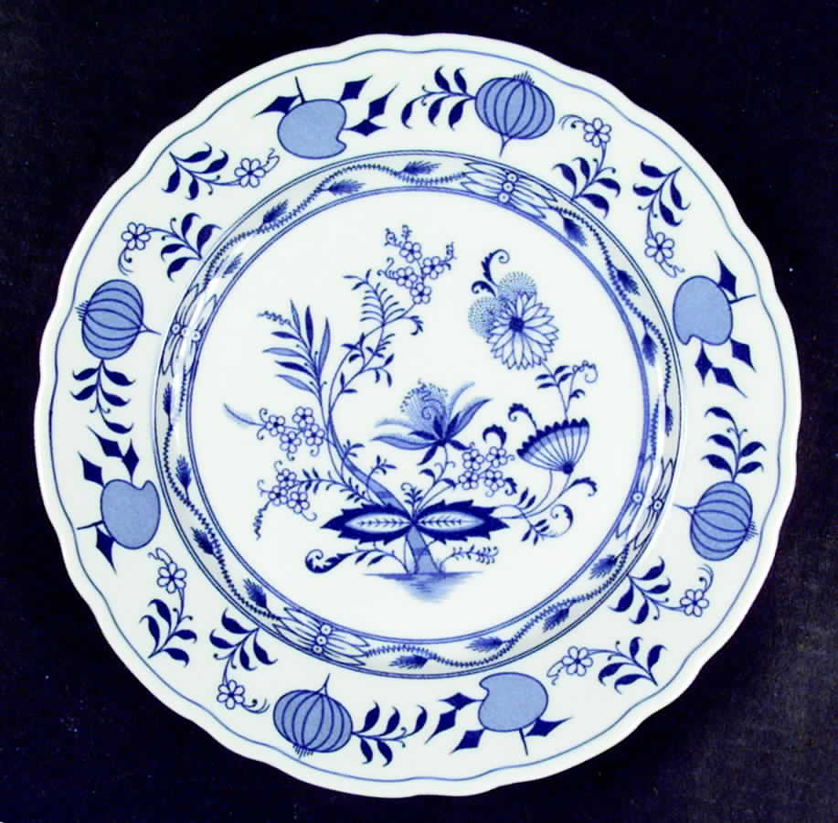 Blue Onion Dinner Plate by Winterling - Bavaria-1