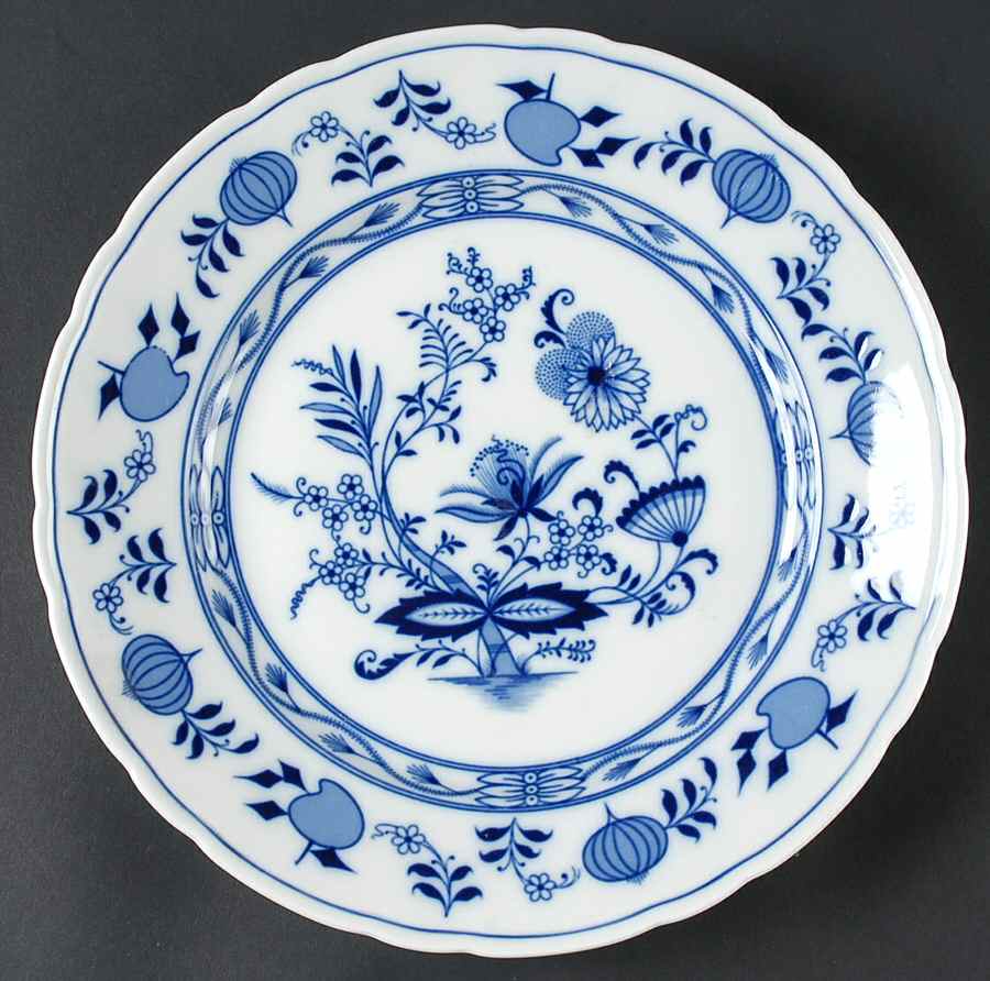 Blue Onion 11" Chop Plate (Round Platter) by Winterling - Bavaria-1
