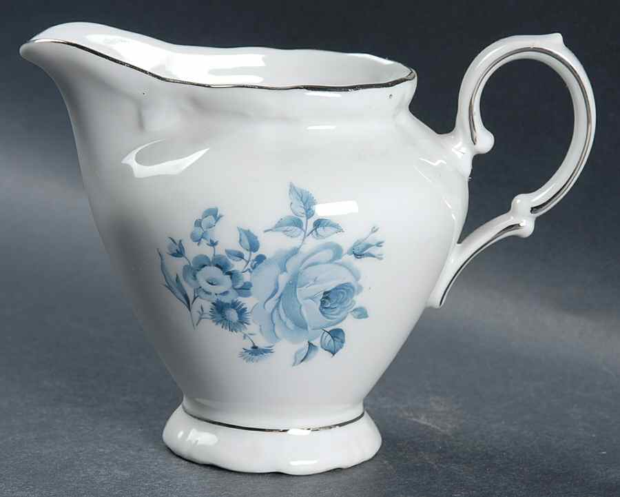 Blue Rose Creamer by Winterling - Bavaria-1