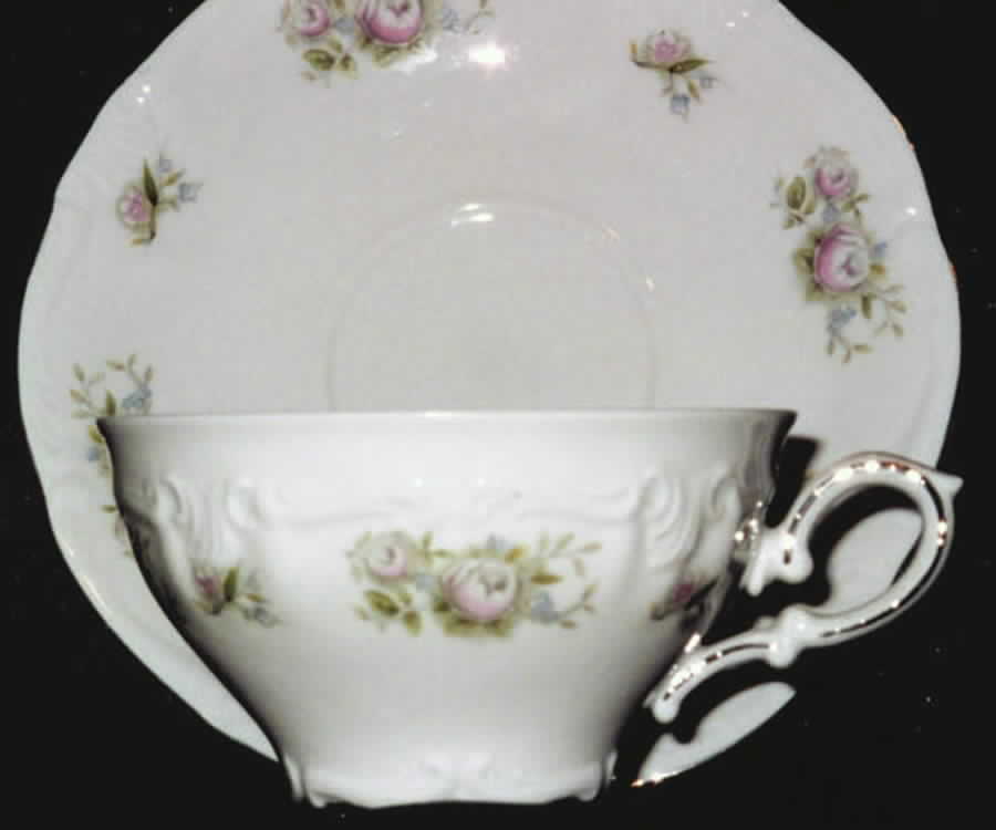 Celebration Flat Cup & Saucer Set by Winterling - Bavaria-1