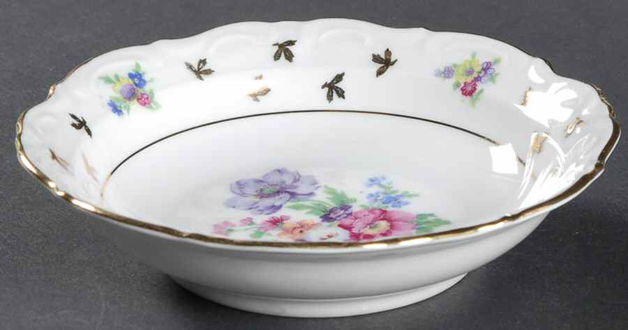 Dresden Rose Fruit/Dessert (Sauce) Bowl by Winterling - Bavaria-1