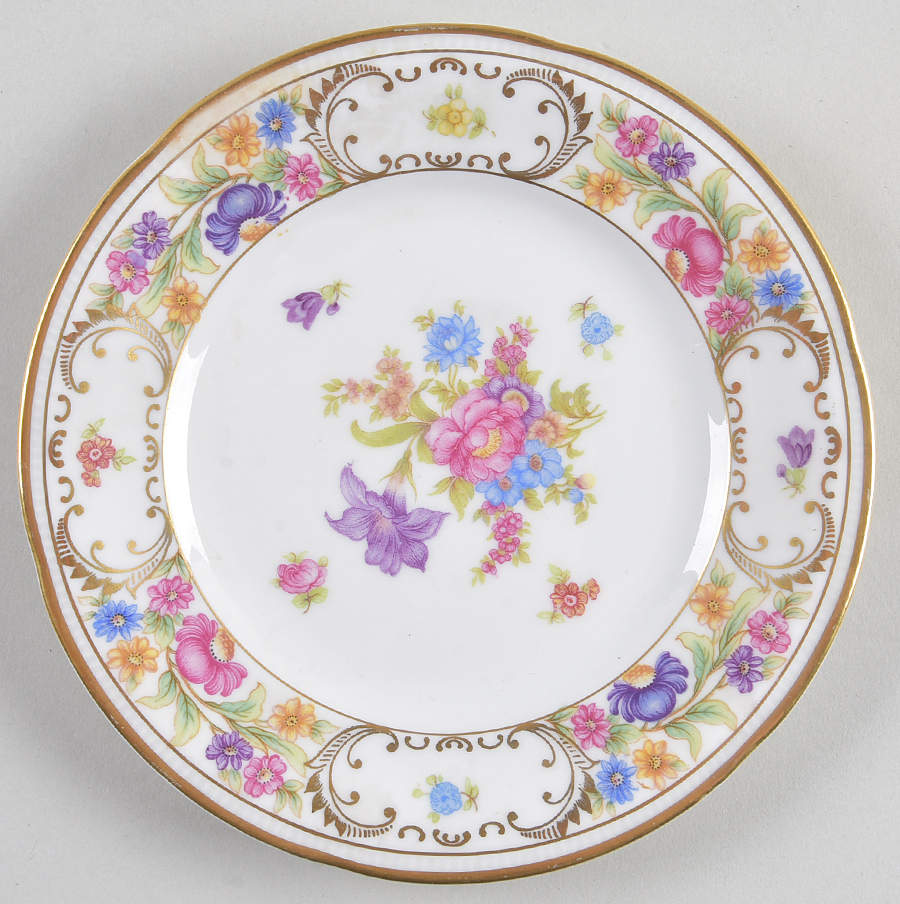 Dresden Rich Bread & Butter Plate by Winterling - Bavaria-1